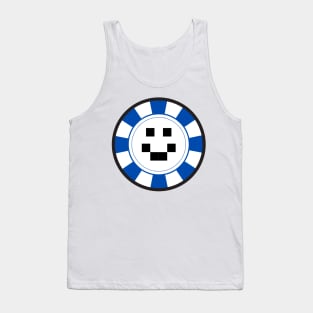 Blue Quackity Casino Tank Top